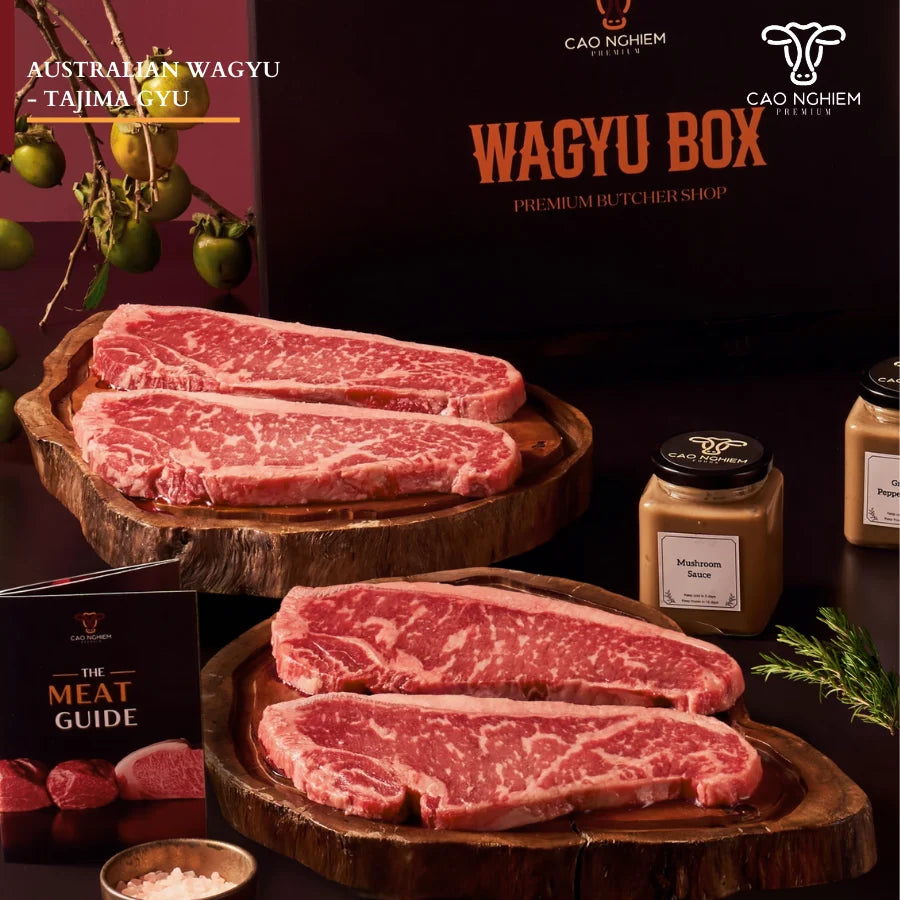 SET W1 – Tajima Australisches Wagyu Geschenkbox