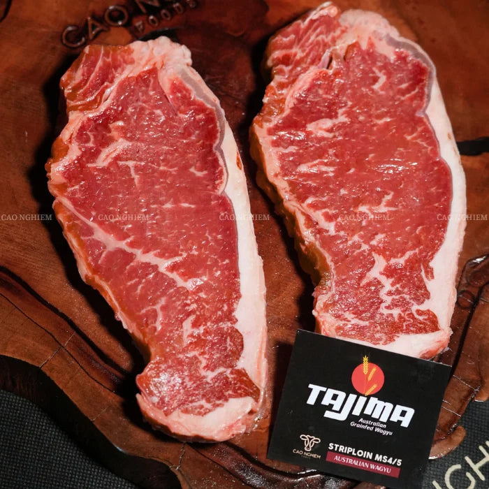 Australisches Wagyu-Rinderfilet (Striploin) MS 4/5 Tajima
